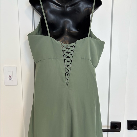 Sorella Vita Evergreen Green Bridesmaid Wedding Guest Summer Dress Plus Size 16 - Picture 11 of 11